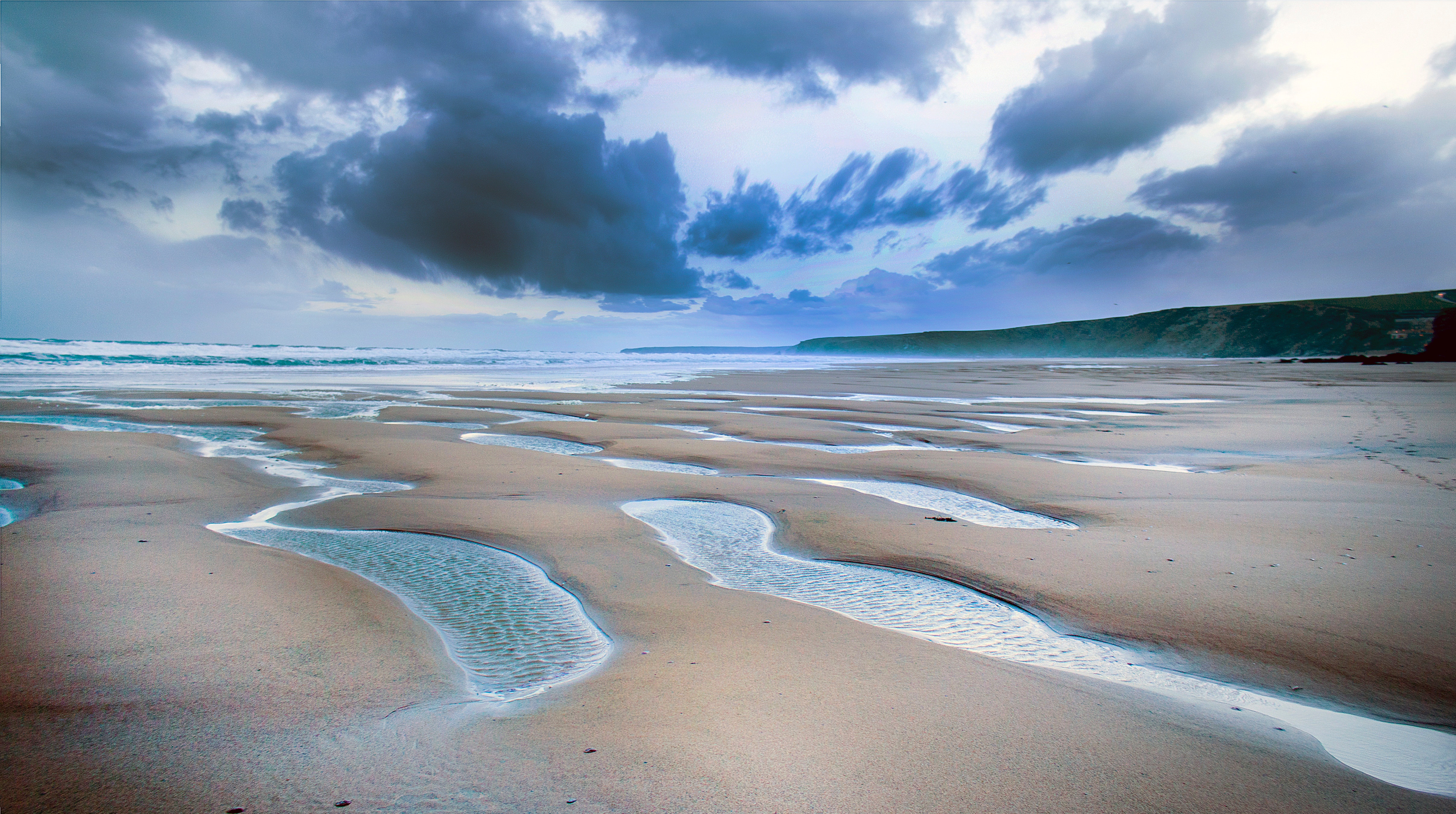 Beach and clouds